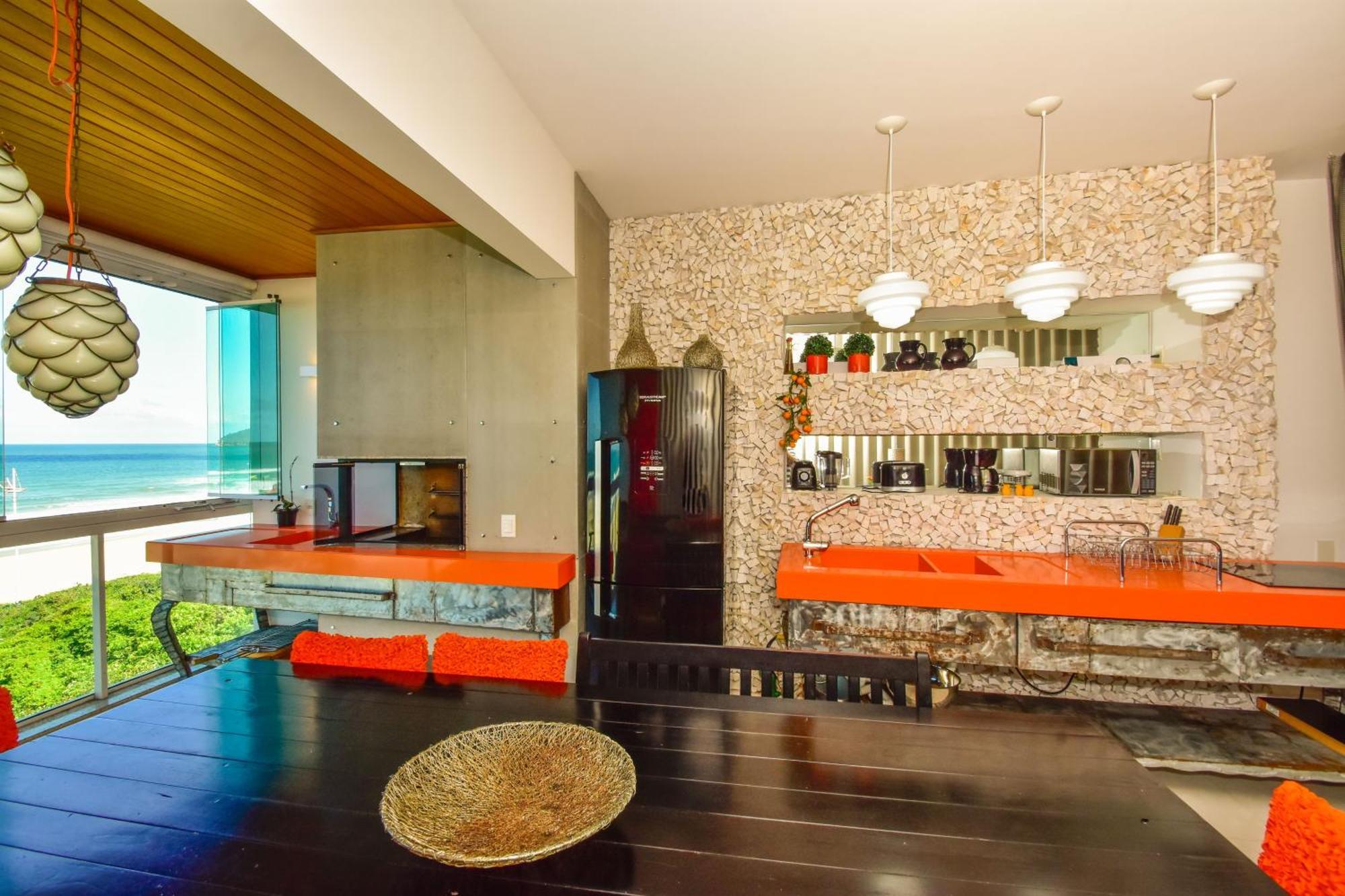 Apartamento Frente Mar Na Praia Do Santinho N880 Florianópolis Zewnętrze zdjęcie